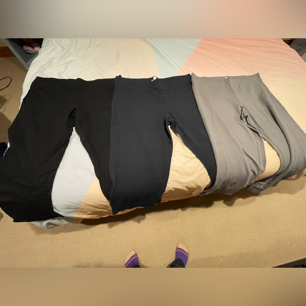 Lot of 3 Jjill Cropped Pure Jill Pants Large